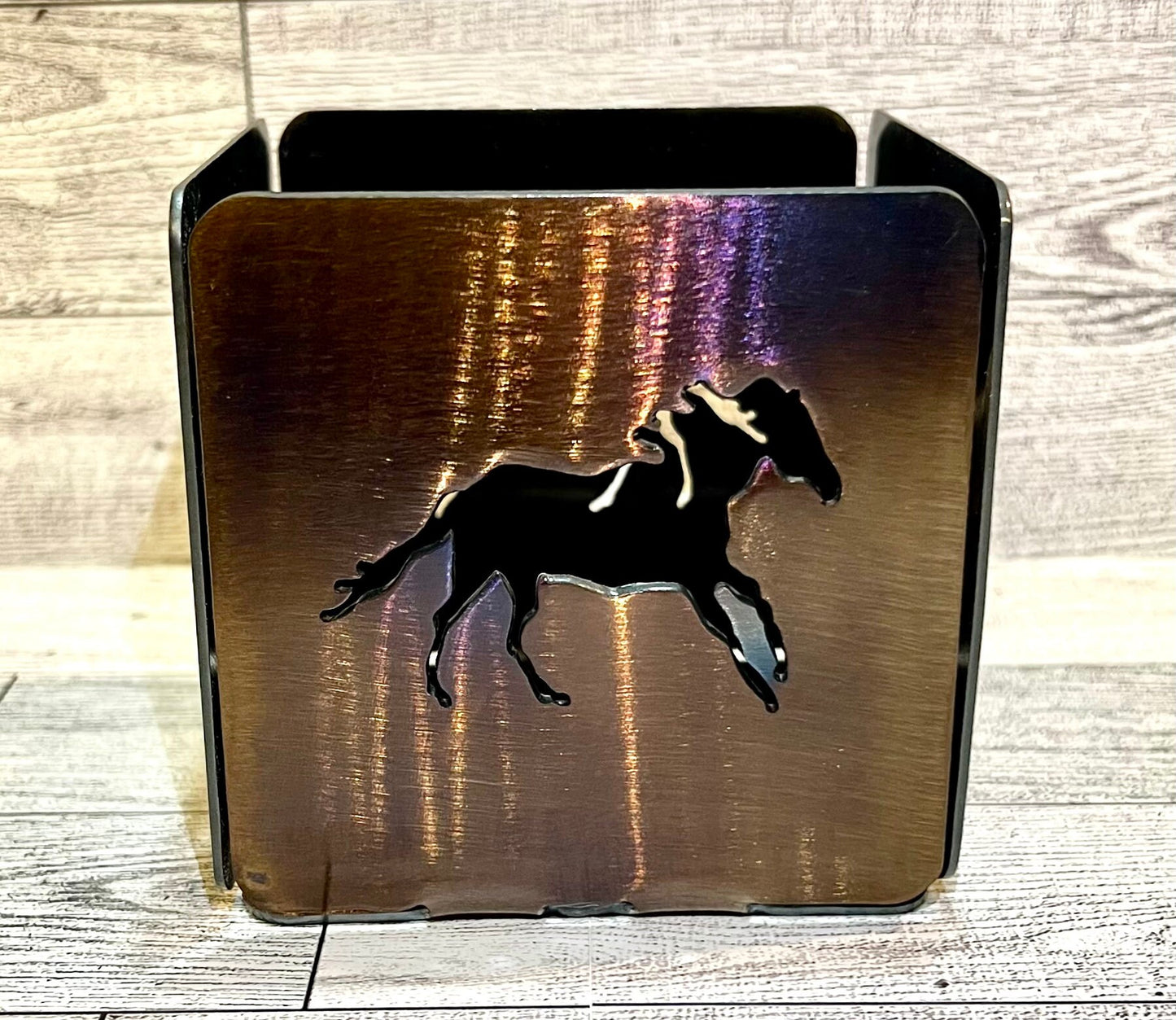 Rustic Candle Holder: Cabin Decor