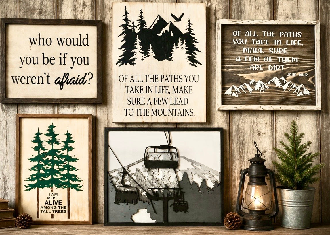 Wooden Signs