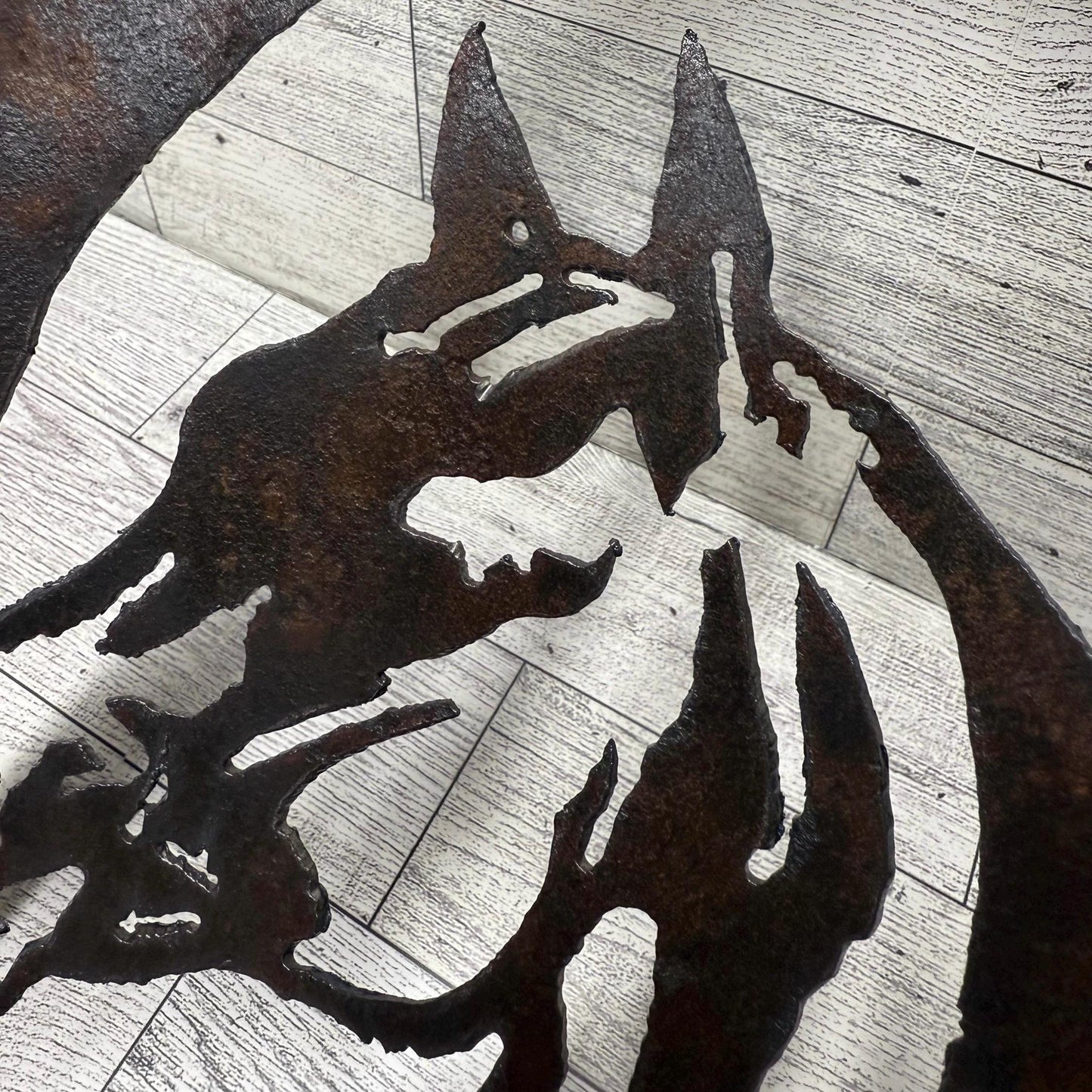 Rusty Shovel Horse Garden Art: Repurposed Metal Decor