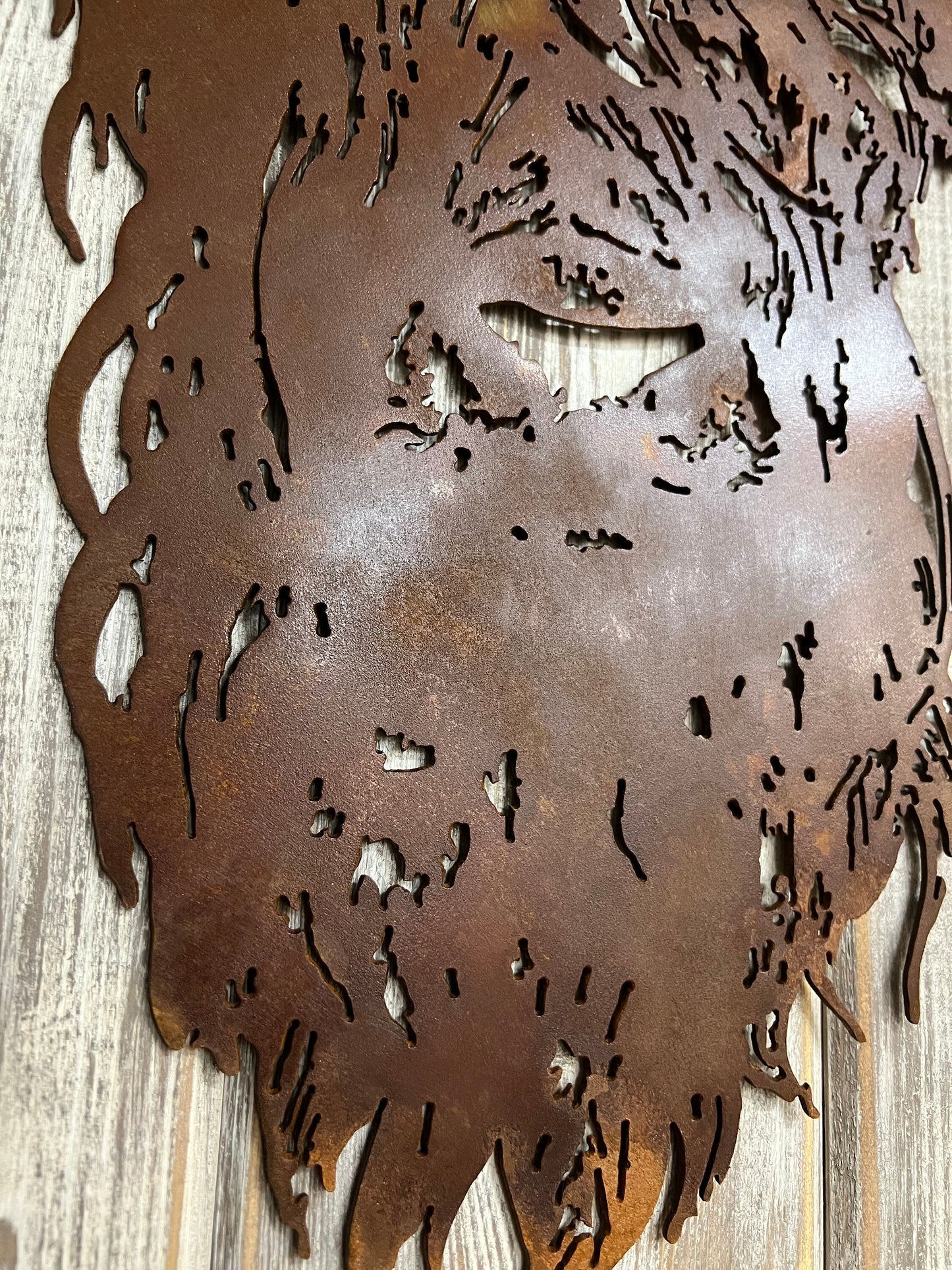 Rustic Metal Highland Cow Wall Art: Ranch Decor