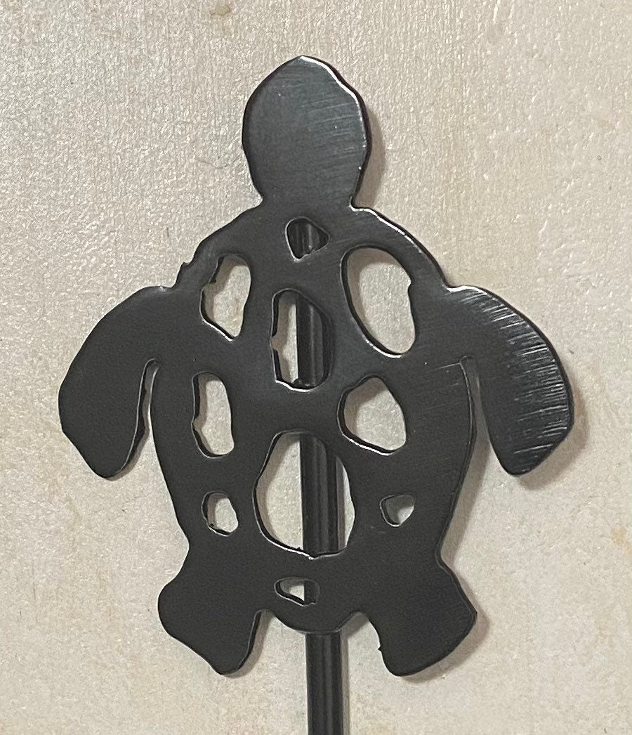 Rustic Metal Garden Stakes: Butterfly, Dragonfly, Horse Decor