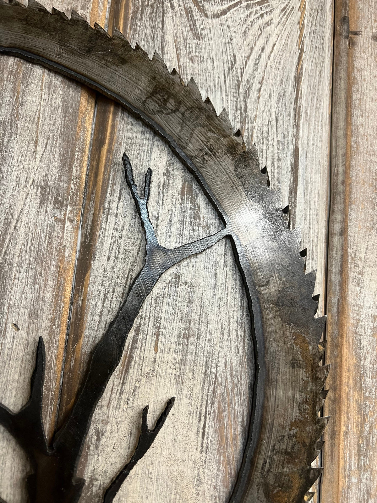 Rusty Quail Saw Blade Art: Rustic Wildlife Decor