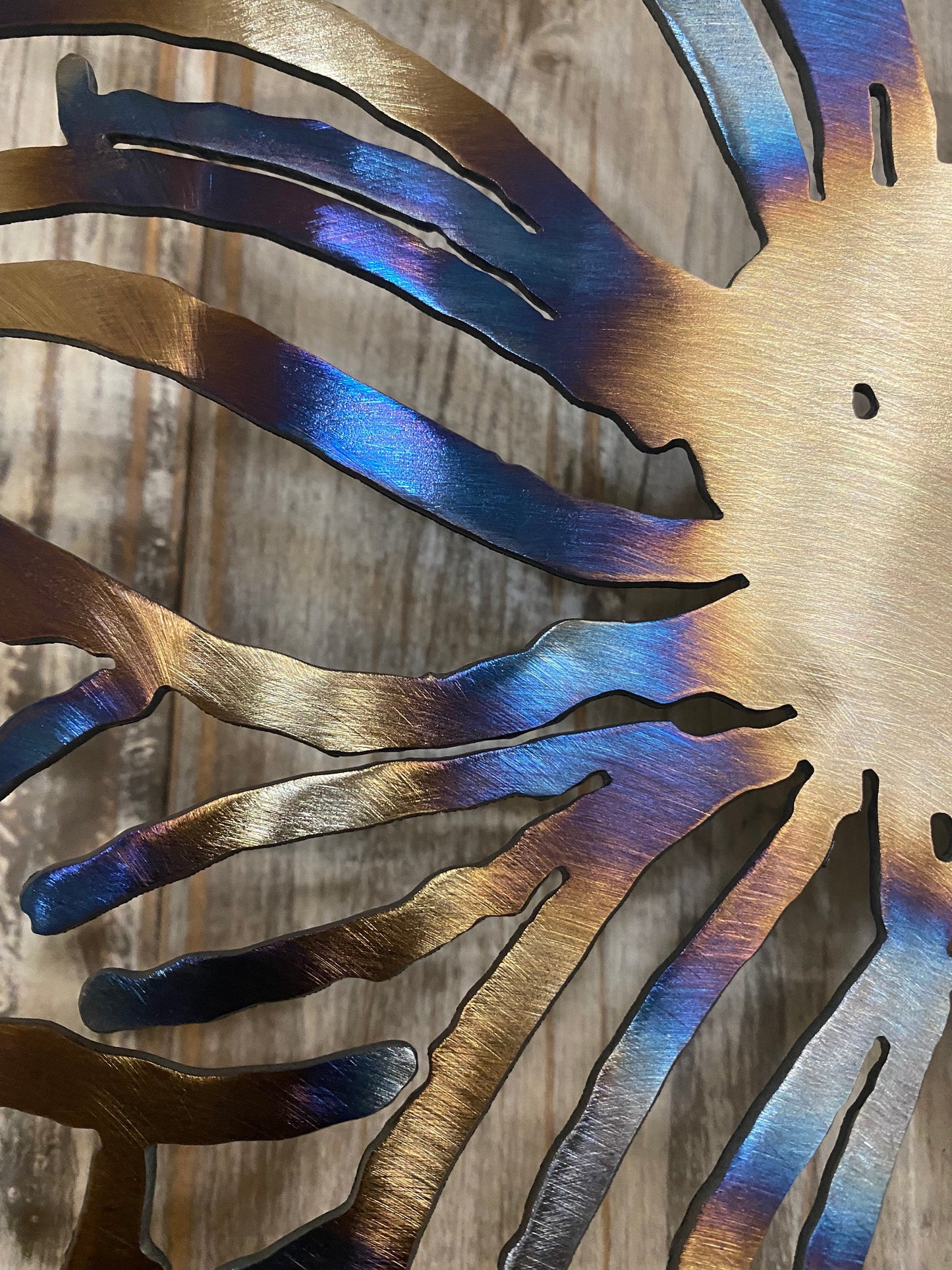 Heat-Treated Metal Sunflower Decor: Custom Garden Art