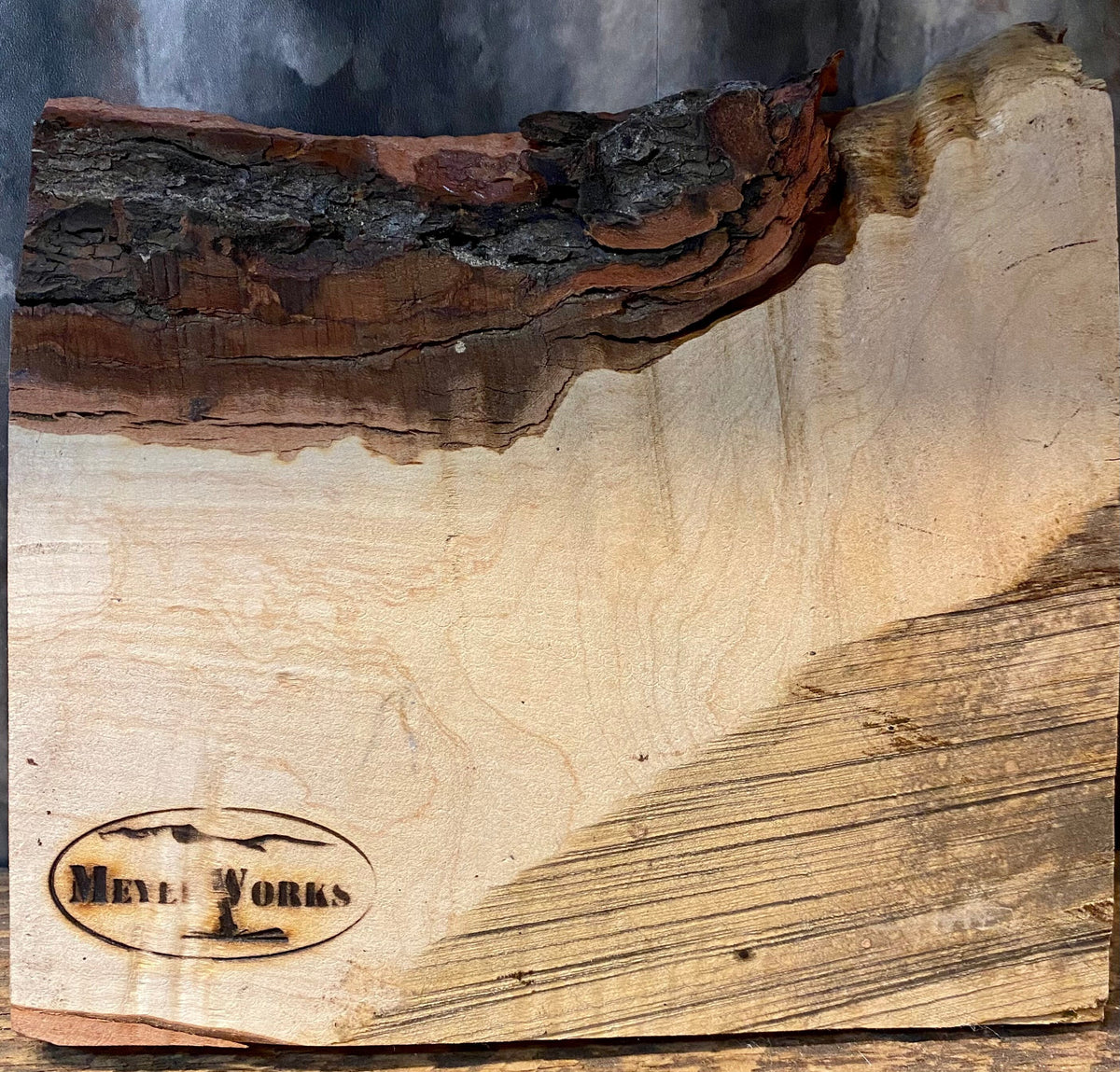 Make Adventures Happen Wood Sign: Live Edge Maple, Cabin Decor