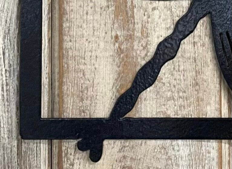 Metal Dragonfly Art: Garden Decor, Black or Rusty Finish