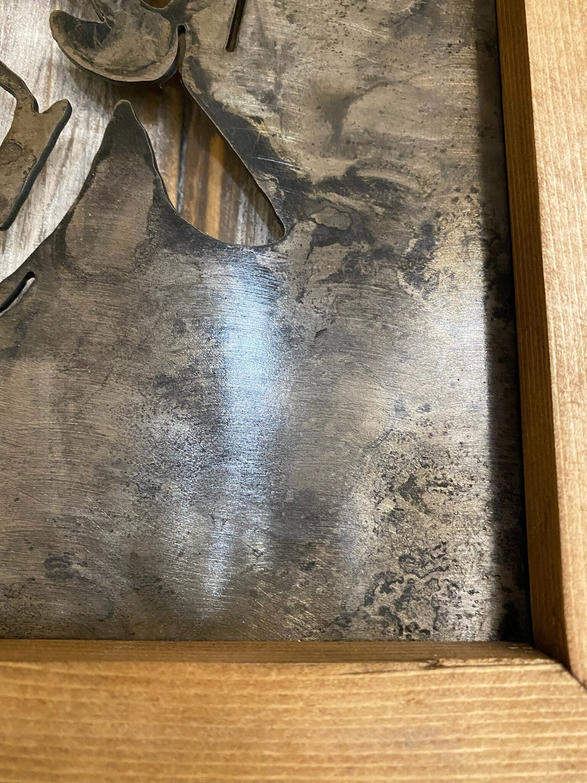 Patina Steelhead Metal Wall Art: Lodge Decor