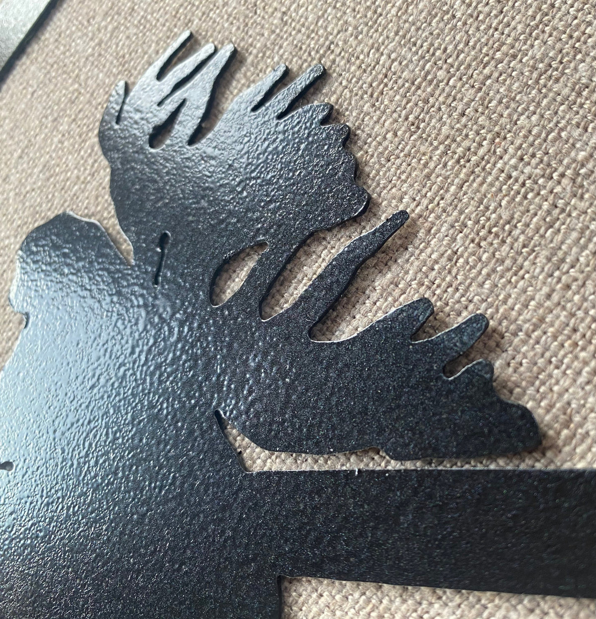 Metal Wildlife Wall Art: Elk, Moose, and Mule Deer Collection