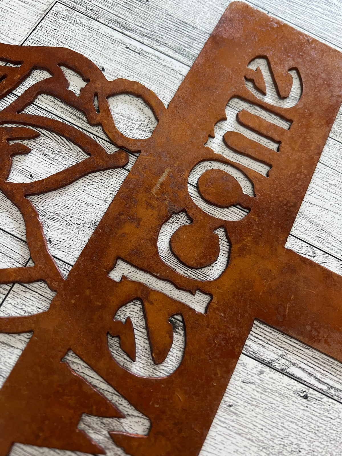 Sunflower Gnome Welcome Stake: Rustic Metal Garden Art